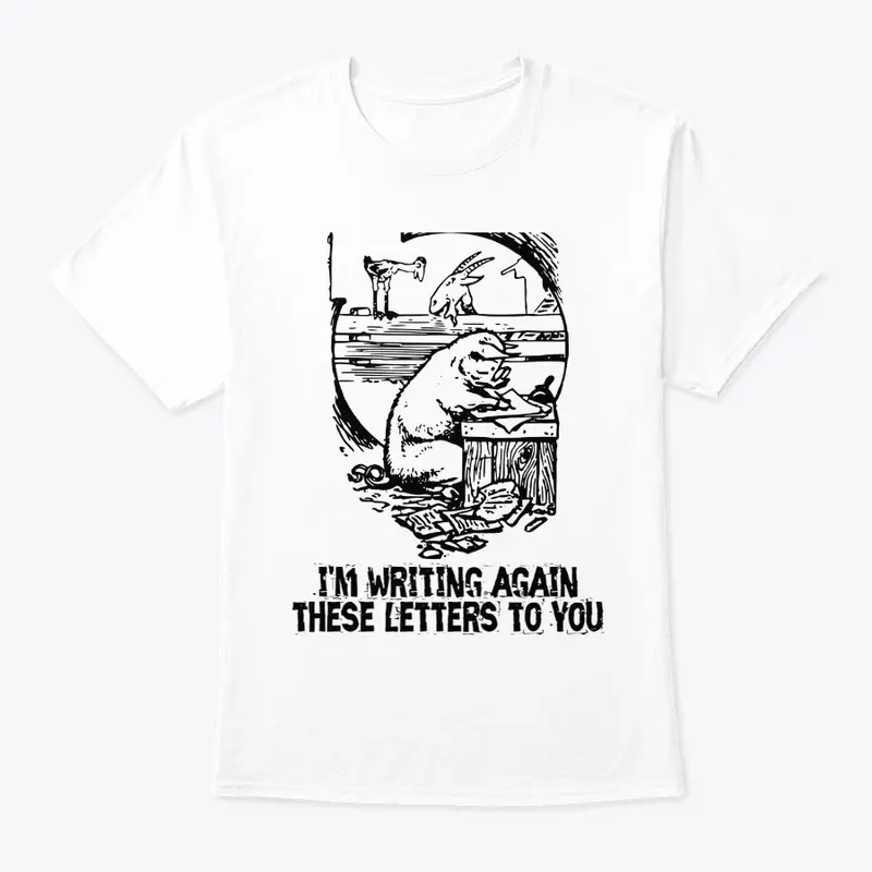 Writing Letters t-shirt